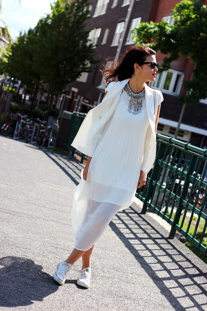 white-pleated-maxi-dress